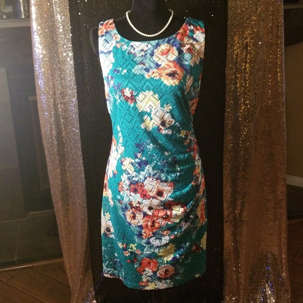 Bisou Bisou Floral Dress